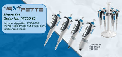 NextPette Pipette Starter Kits with Stands