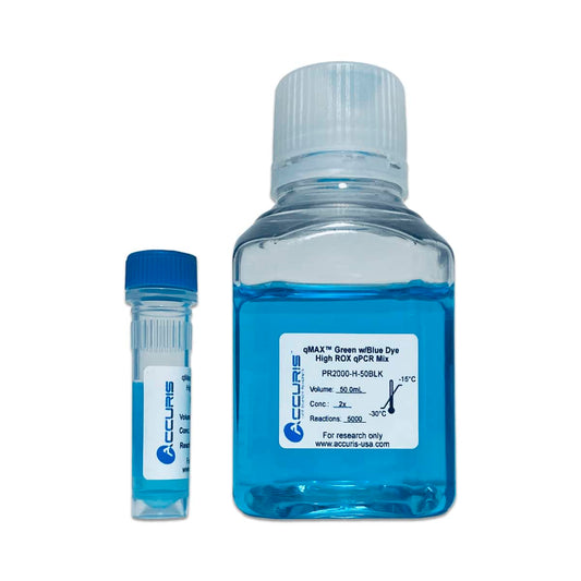 Accuris qMax Green, with blue tracking dye, High Rox qPCR Mix