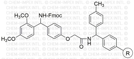 Rink amide-MBHA resin