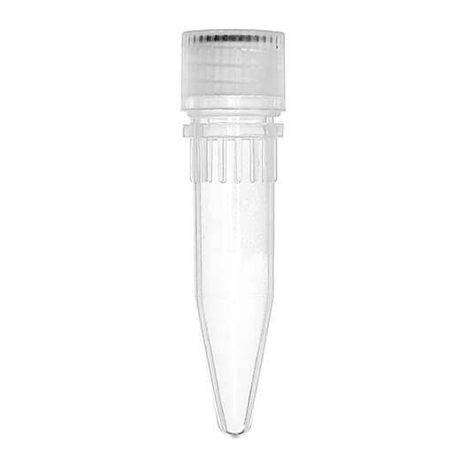 1.5 ml Screw Cap Tube, Conical, Clear Tube with Clear Cap