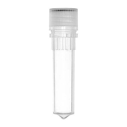 2.0 ml Screw Cap Tube, Conical, Clear Tube with Cap, 500pk (SCT-200)