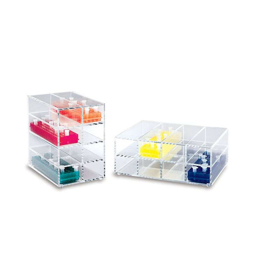 Storage Racks, for 80-well Tube Racks, Clear