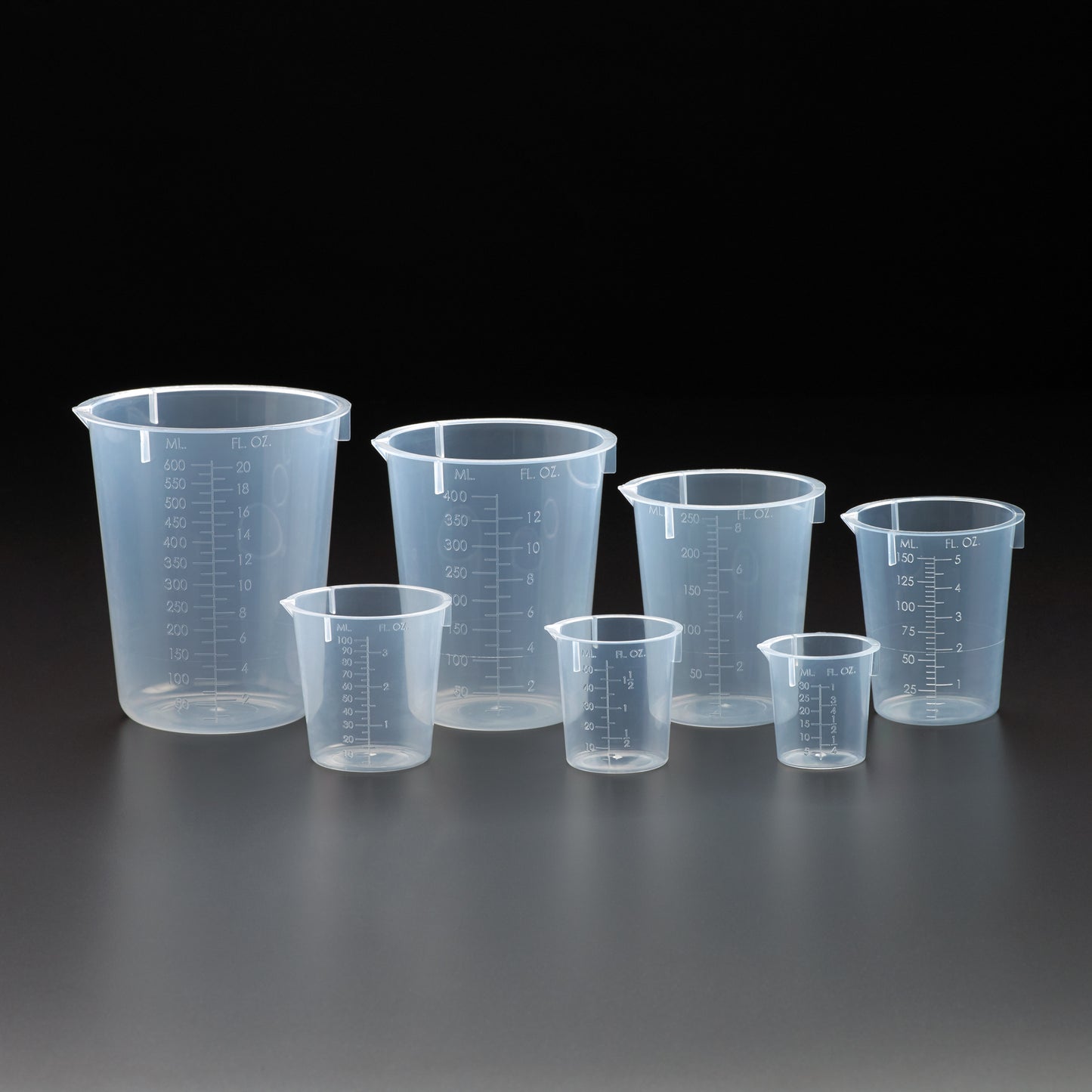 Assorted Set Graduated Beaker