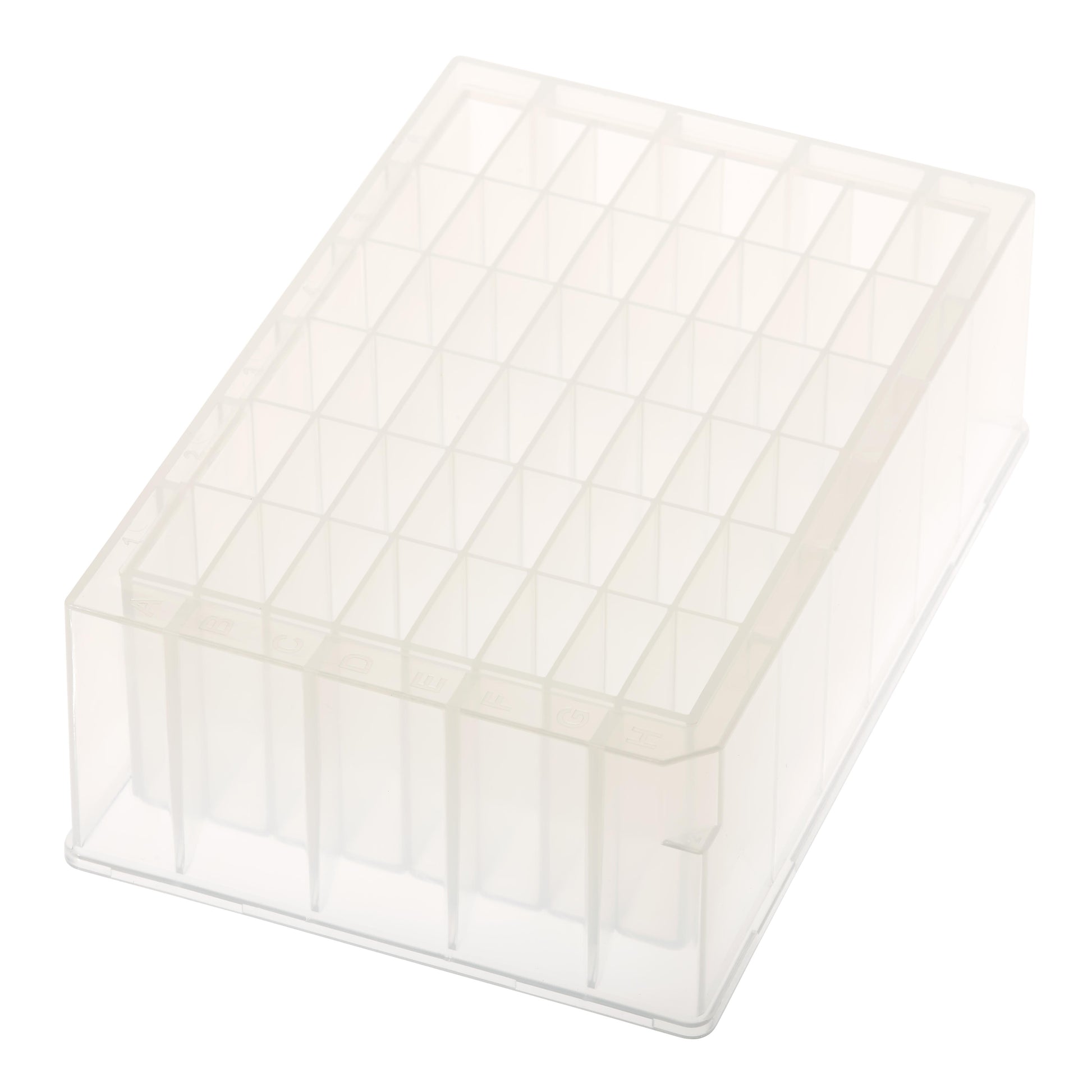 48 Deep Well Storage Plate, 4.6mL, PP, Rectangle Well, U-Bottom, Non-sterile, Case of 25 (229578)