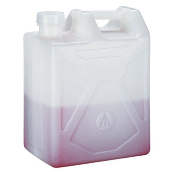 20 Liter Carboy, HDPE, Rectangular, 70mm closure, Nalgene® (EC-20020)