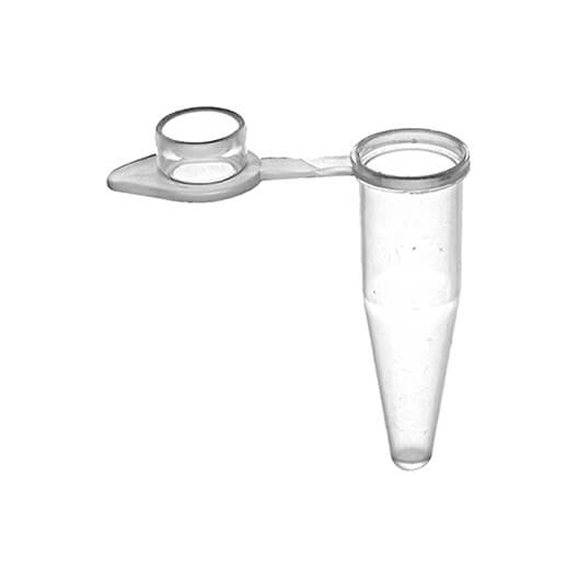 0.2ml Thin Wall PCR Tubes, Clear, Optically Clear Flat Cap