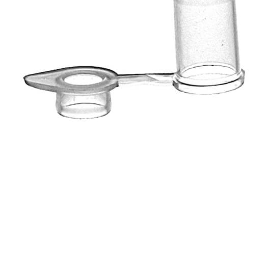 Upside down 0.2ml Thin Wall PCR Tubes, Clear, Optically Clear Flat Cap