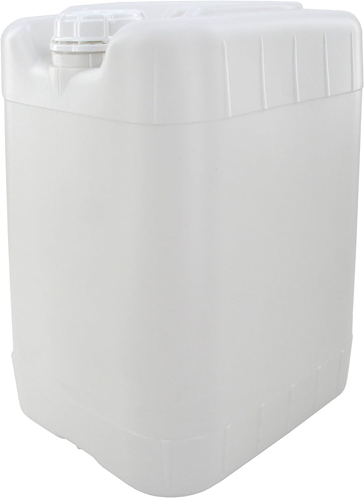 Rectangular Carboy, 5 gallon HDPE, 70mm closure, Samson Stacker® (SW-20010RC)