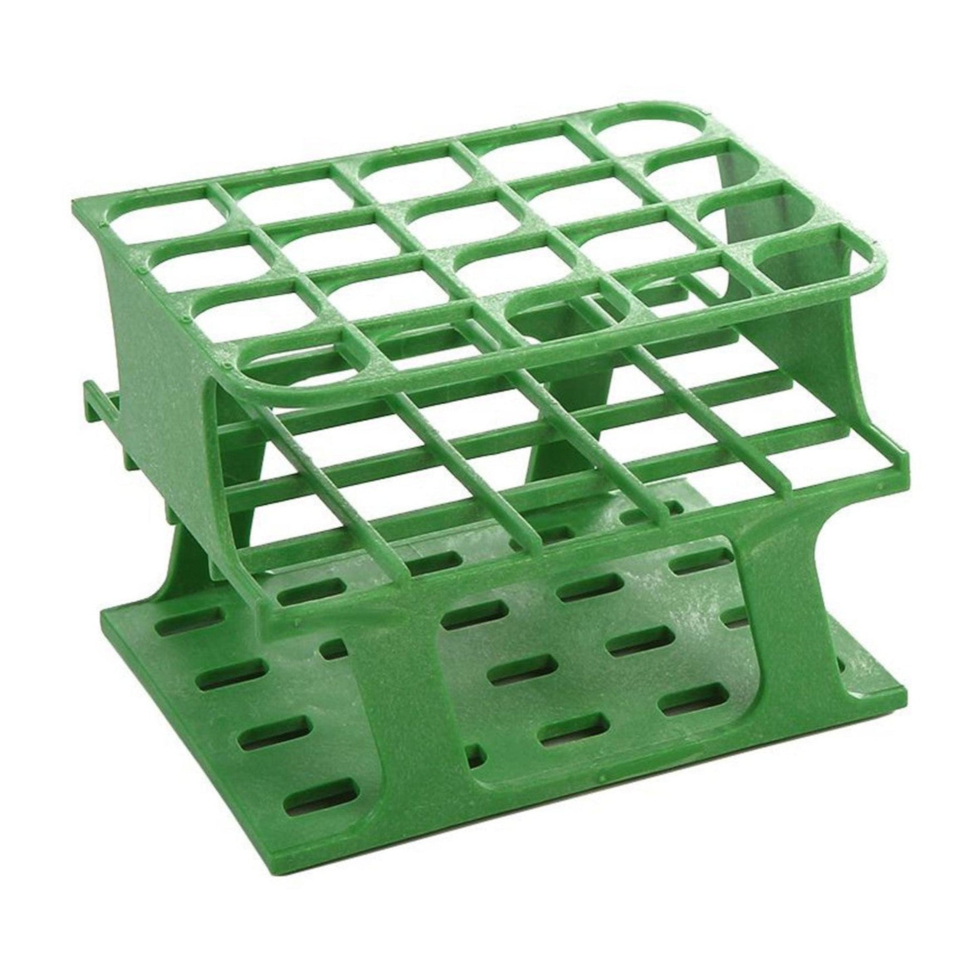 OneRack Tube Rack, half size, green